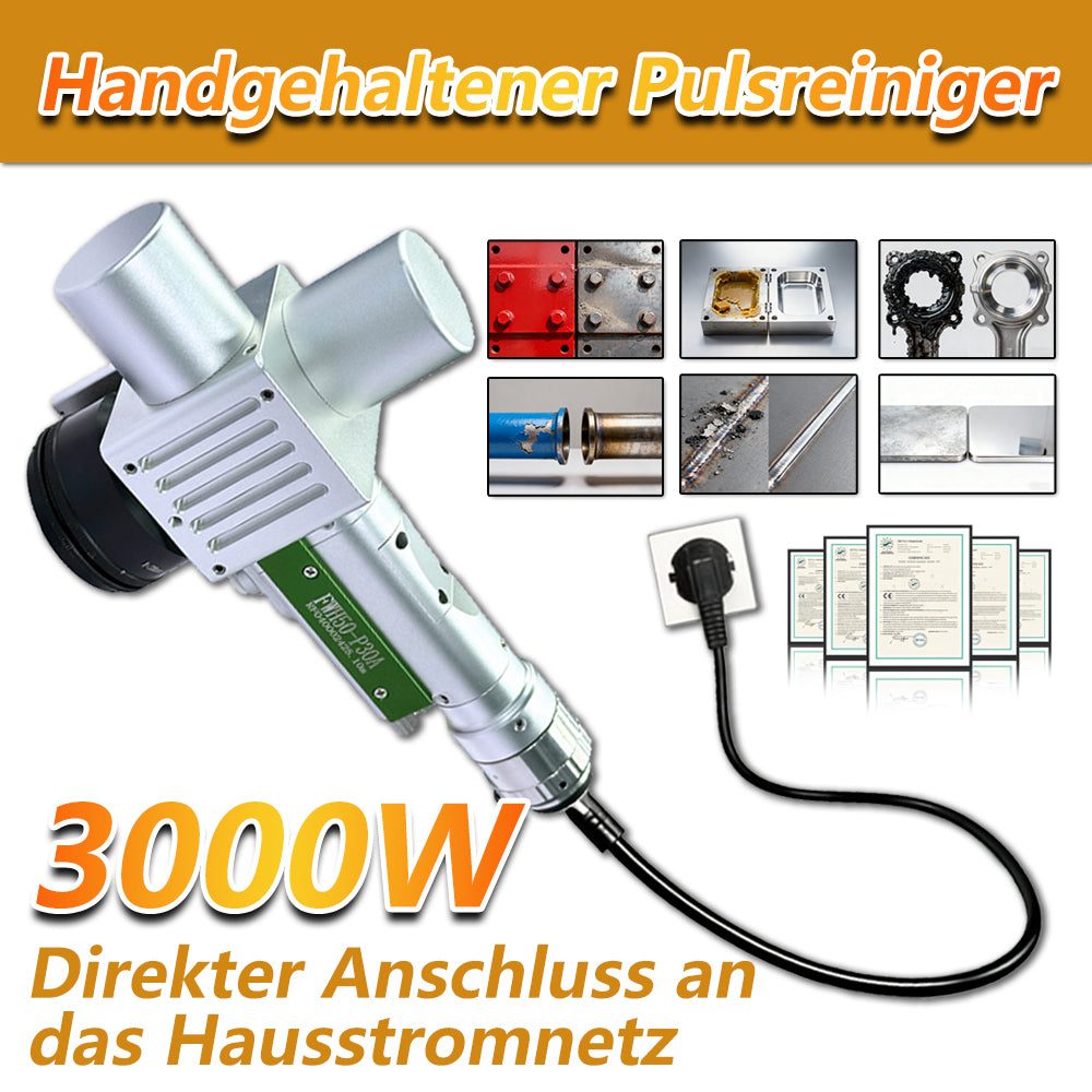 FWH50-P30A Handheld Puls-Laserreinigungskopf | 11 Reinigungsmodi